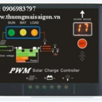 Bộ điều khiển sạc năng lượng mặt trời 10A - 12/24V - Công Ty TNHH Dịch Vụ Tư Vấn Đầu Tư Và Thương Mại Sài Gòn
